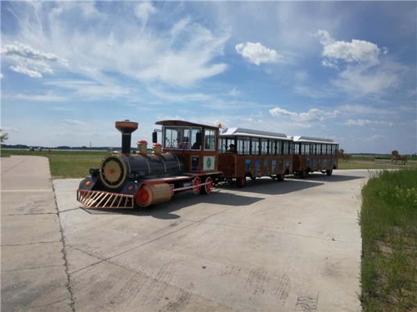 DSW-D42FB 42座燃油封閉觀光小火車