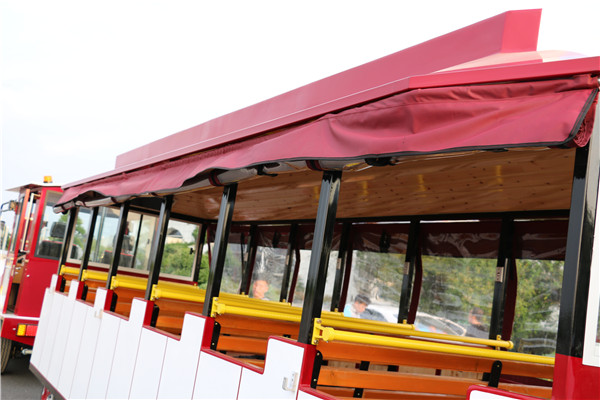 黑龍江——DSW-D58FB封閉燃油觀光小火車
