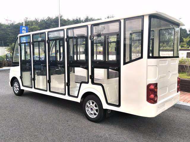 14座全封閉電動(dòng)觀光車(chē)-透明門(mén)